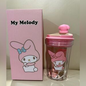 My Melody Pink Tumbler with Lid
